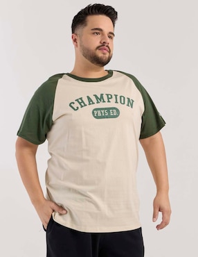 Playera Champion cuello redondo para hombre