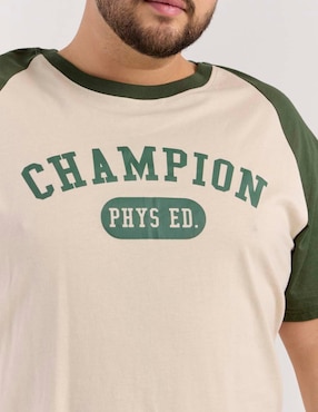 Playera Champion cuello redondo para hombre