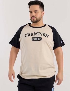 Playera Champion cuello redondo para hombre