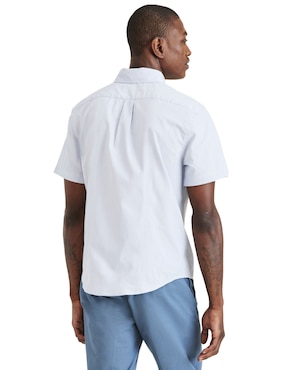 Camisa casual Dockers de algodón manga corta para hombre