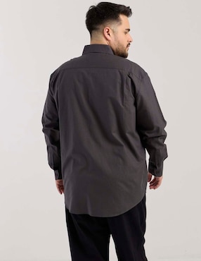 Camisa casual Dioro de algodón manga larga para hombre