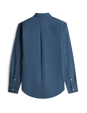 Camisa casual Tommy Hilfiger de algodón manga larga para hombre