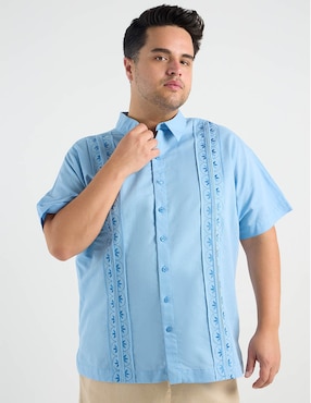 Guayabera manga corta Costavana para hombre