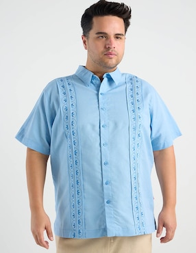 Guayabera manga corta Costavana para hombre