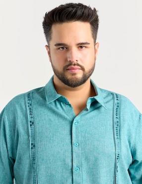 Guayabera manga corta Costavana para hombre