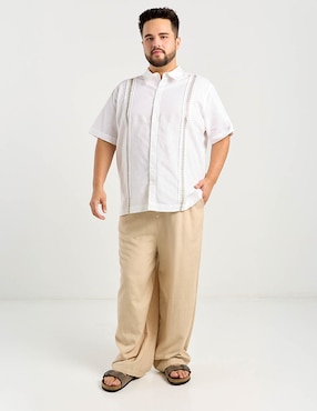 Guayabera manga corta Costavana para hombre