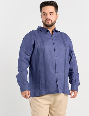 Guayabera manga larga Ábito para hombre