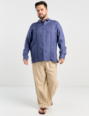 Guayabera manga larga Ábito para hombre
