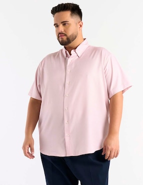 Camisa casual Haggar manga corta para hombre