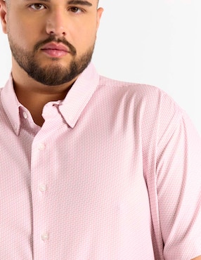 Camisa casual Haggar manga corta para hombre