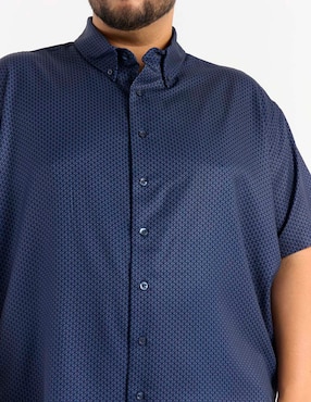 Camisa casual Haggar manga corta para hombre