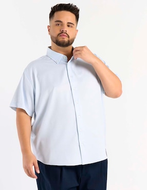 Camisa casual Haggar manga corta para hombre