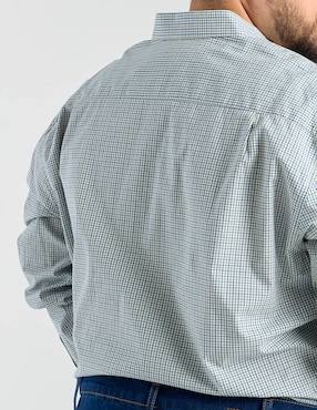 Camisa casual Dioro de algodón manga larga para hombre