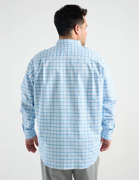 Camisa casual Dioro de algodón manga larga para hombre
