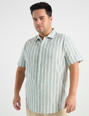 Camisa casual That's It de algodón manga corta para hombre