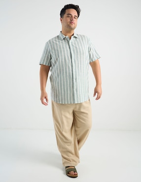 Camisa casual That's It de algodón manga corta para hombre