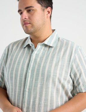 Camisa casual That's It de algodón manga corta para hombre
