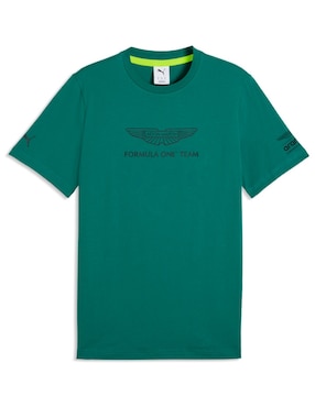 Playera Puma AMF1 Essential Big Logo Tee cuello redondo para hombre