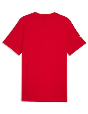 Playera Puma Motorsport Ferrari Colored Shield Tee cuello redondo para hombre
