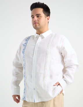 Guayabera manga larga Ábito para hombre