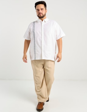 Guayabera manga corta Costavana para hombre