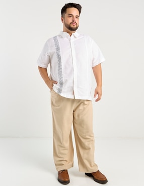 Guayabera manga corta Costavana para hombre
