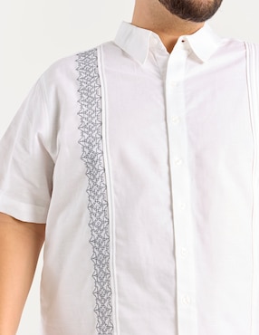 Guayabera manga corta Costavana para hombre