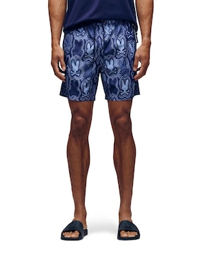 Traje de baño Psycho Bunny con bolsillos para hombre