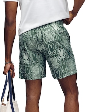 Traje de baño Psycho Bunny con bolsillos para hombre