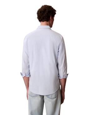 Camisa casual Calvin Klein manga larga para hombre
