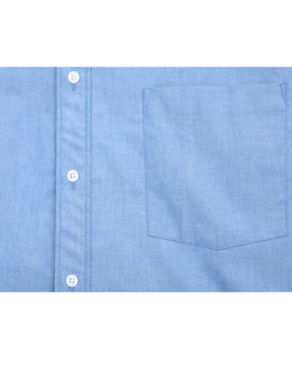 Camisa casual de algodón manga larga para hombre 7