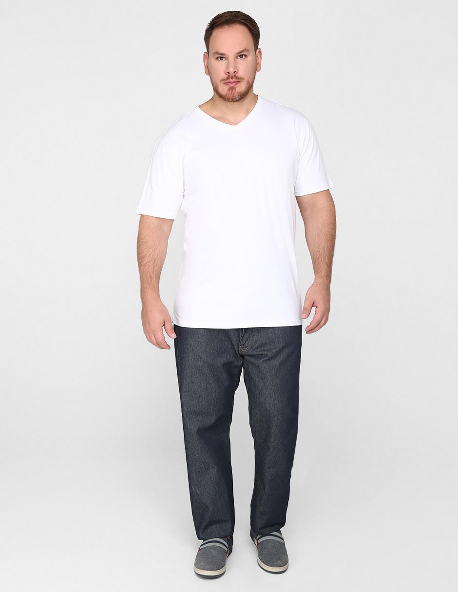 Jeans straight 501 lavado obscuro para hombre 3