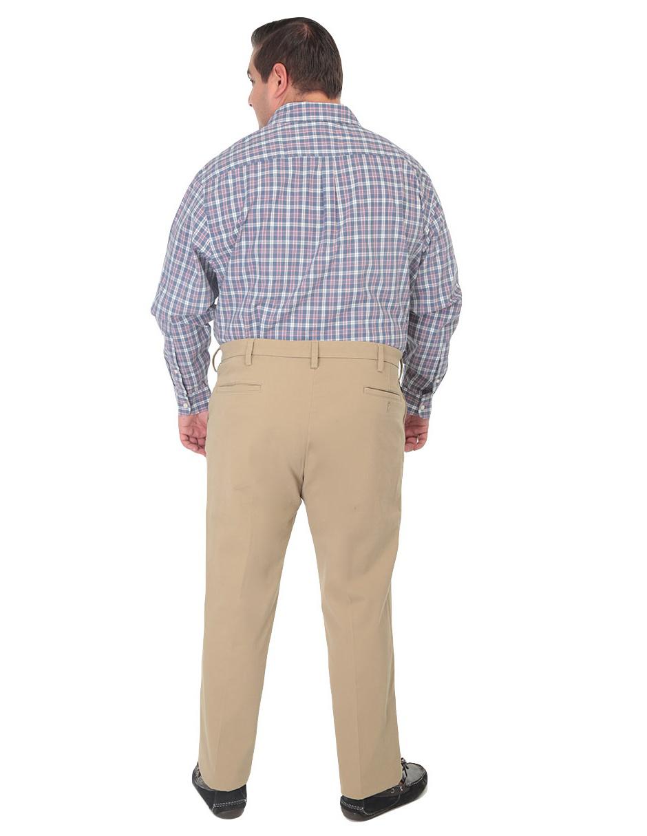 Pantalón regular de algodón para hombre 2