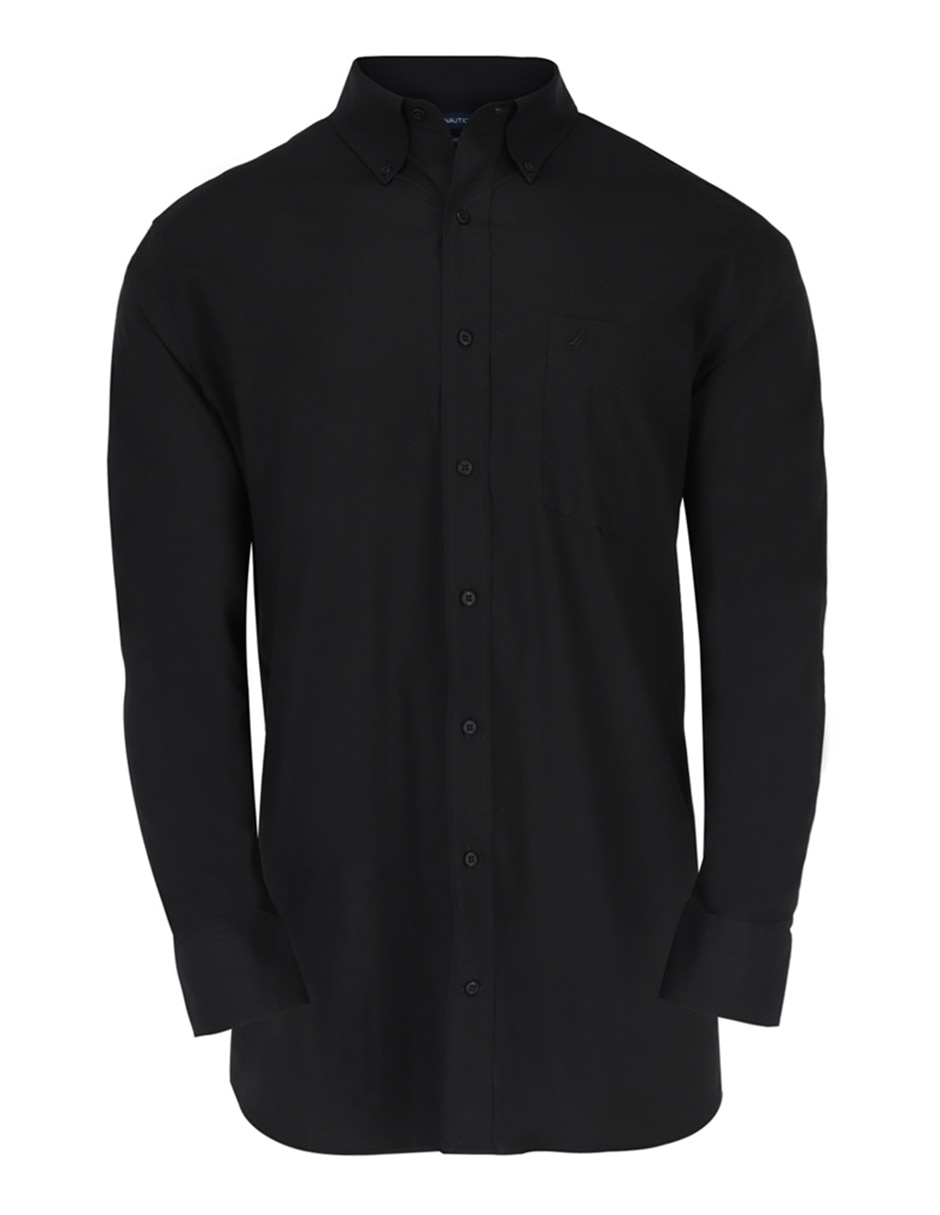 Camisa casual de algodón manga larga para hombre Camisa casual de algodón manga larga para hombre