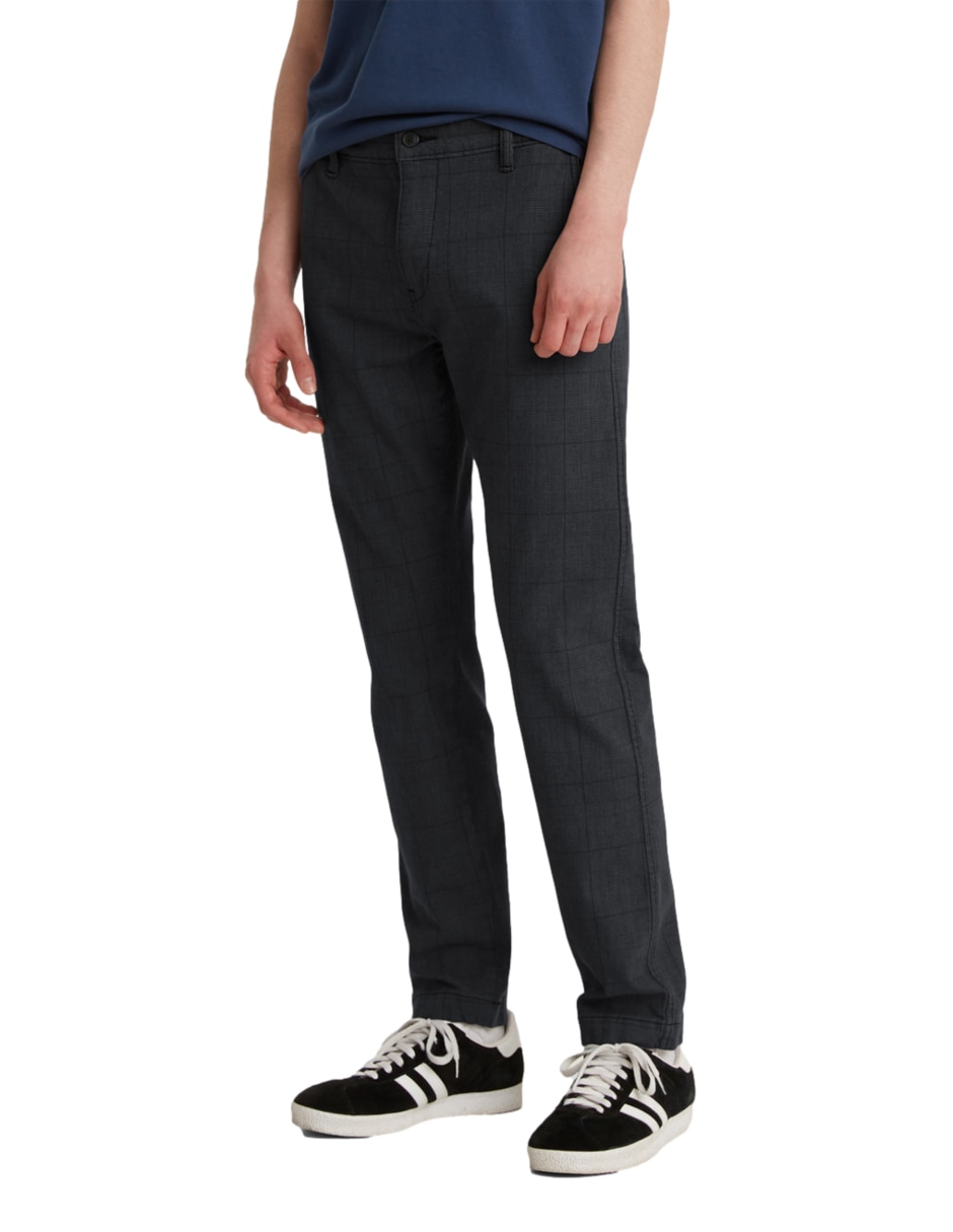 Pantalón chino straight de algodón para hombre Pantalón chino straight de algodón para hombre