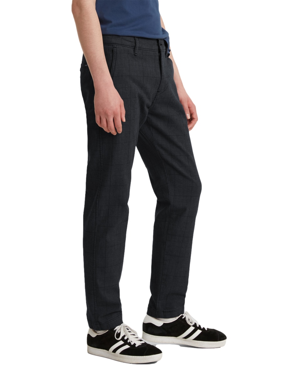 Pantalón chino straight de algodón para hombre 2