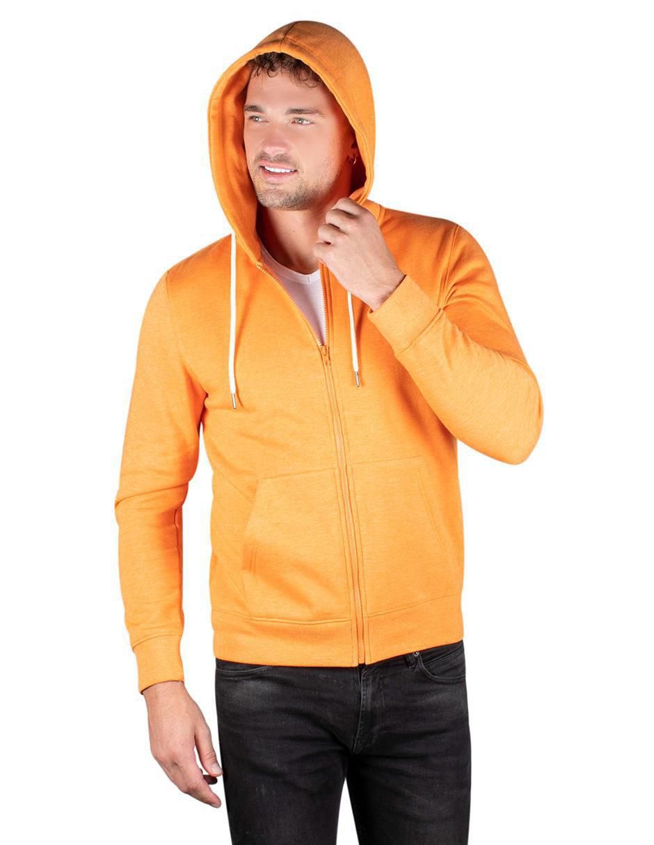 Sudadera de hombre marca Nativo naranja