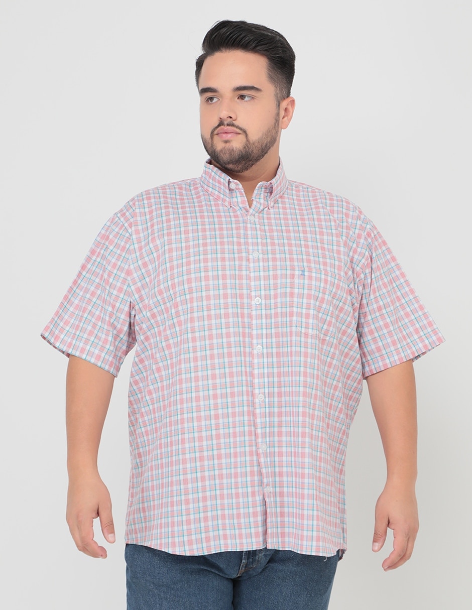 Camisa casual Dioro de algod n manga corta para hombre Liverpool