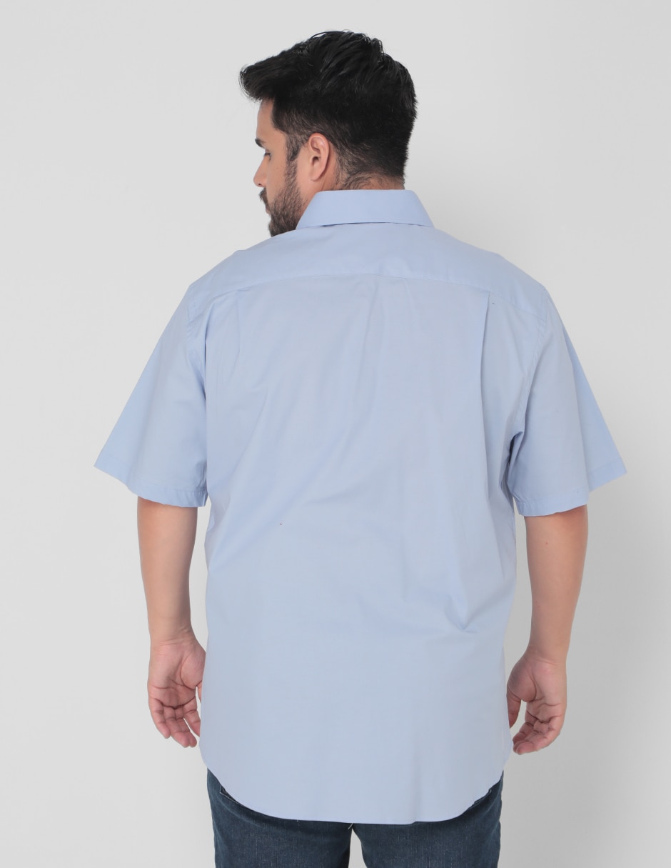 Camisa casual de algodón manga corta para hombre 2