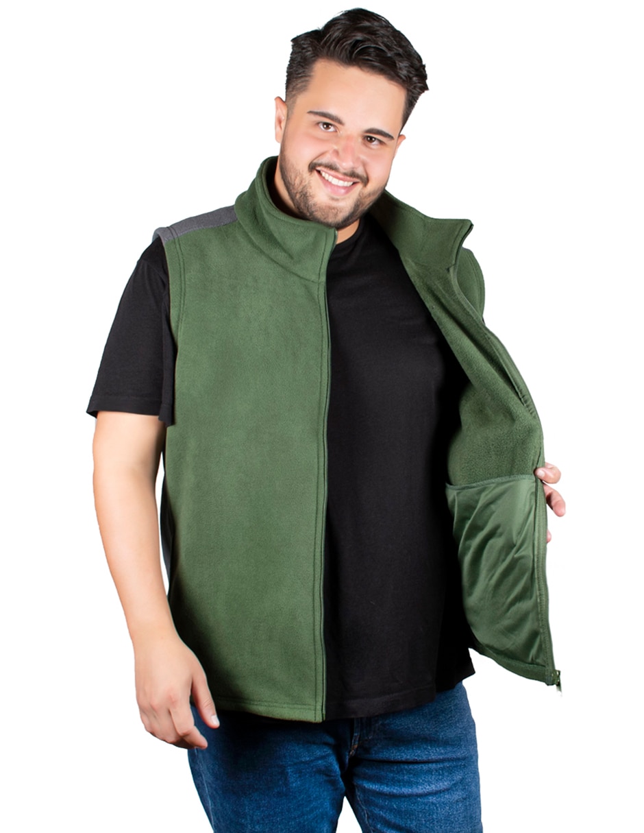 Chaleco bolsa con cierre para hombre 3