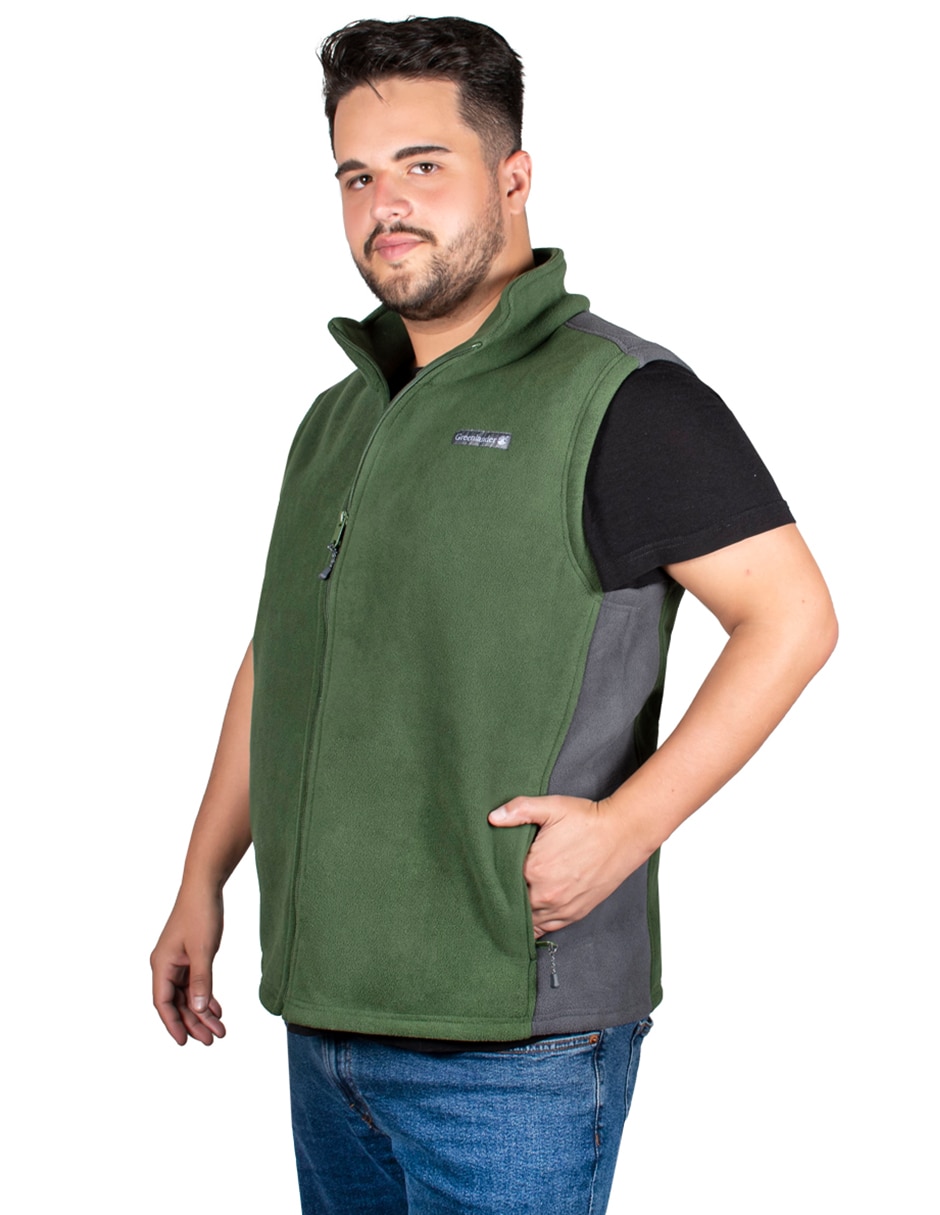 Chaleco bolsa con cierre para hombre 4