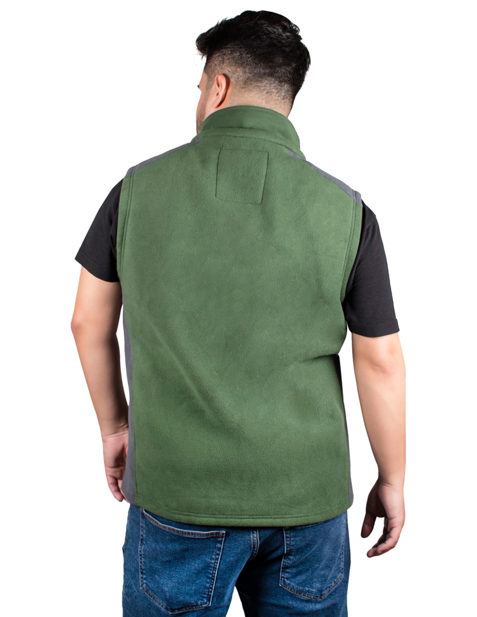 Chaleco bolsa con cierre para hombre 6