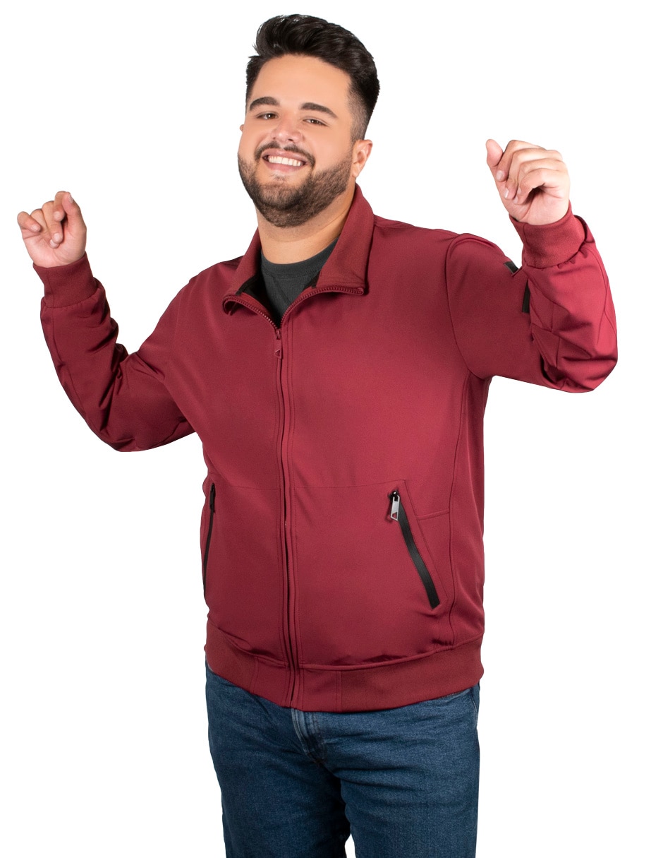 Chamarra con bolsillos para hombre 2