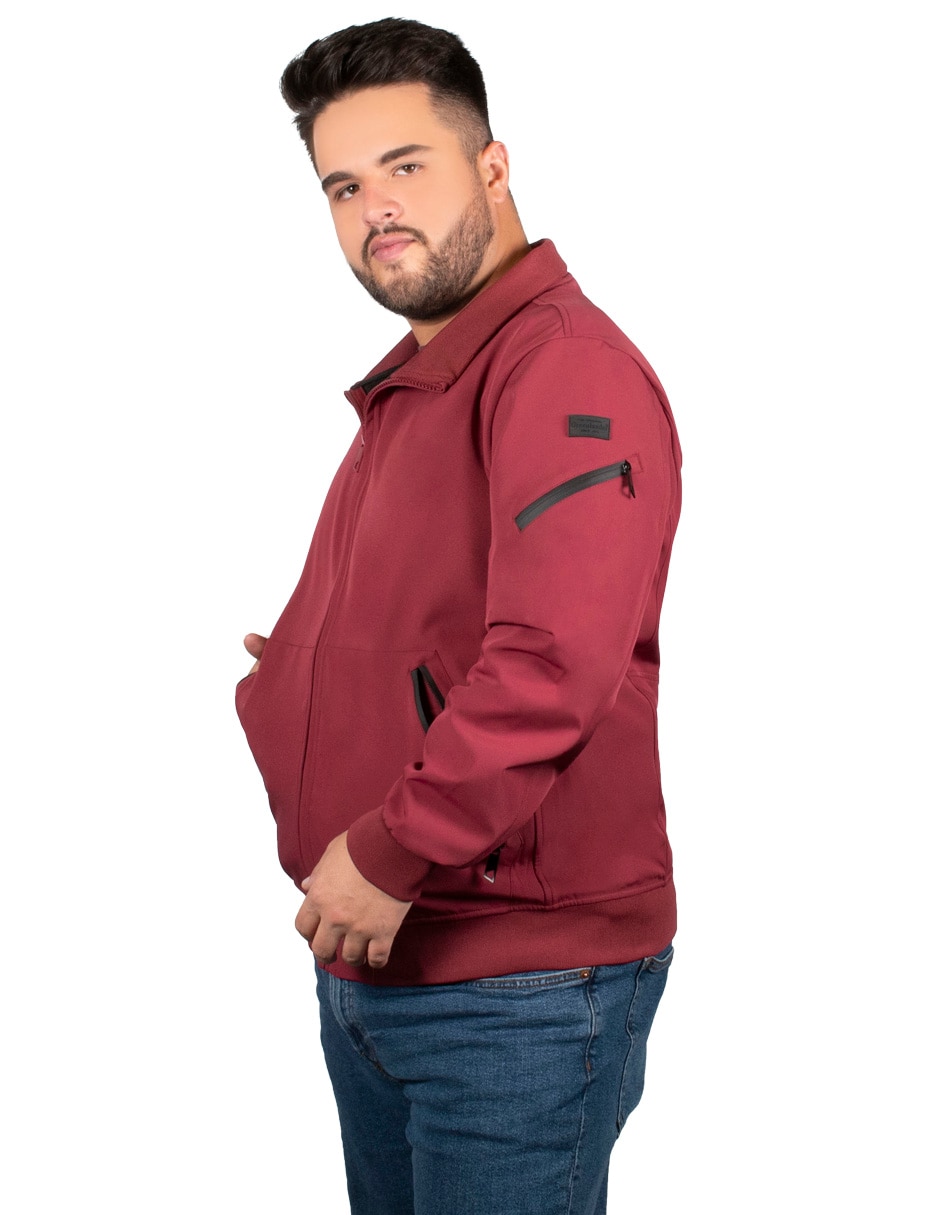 Chamarra con bolsillos para hombre 4