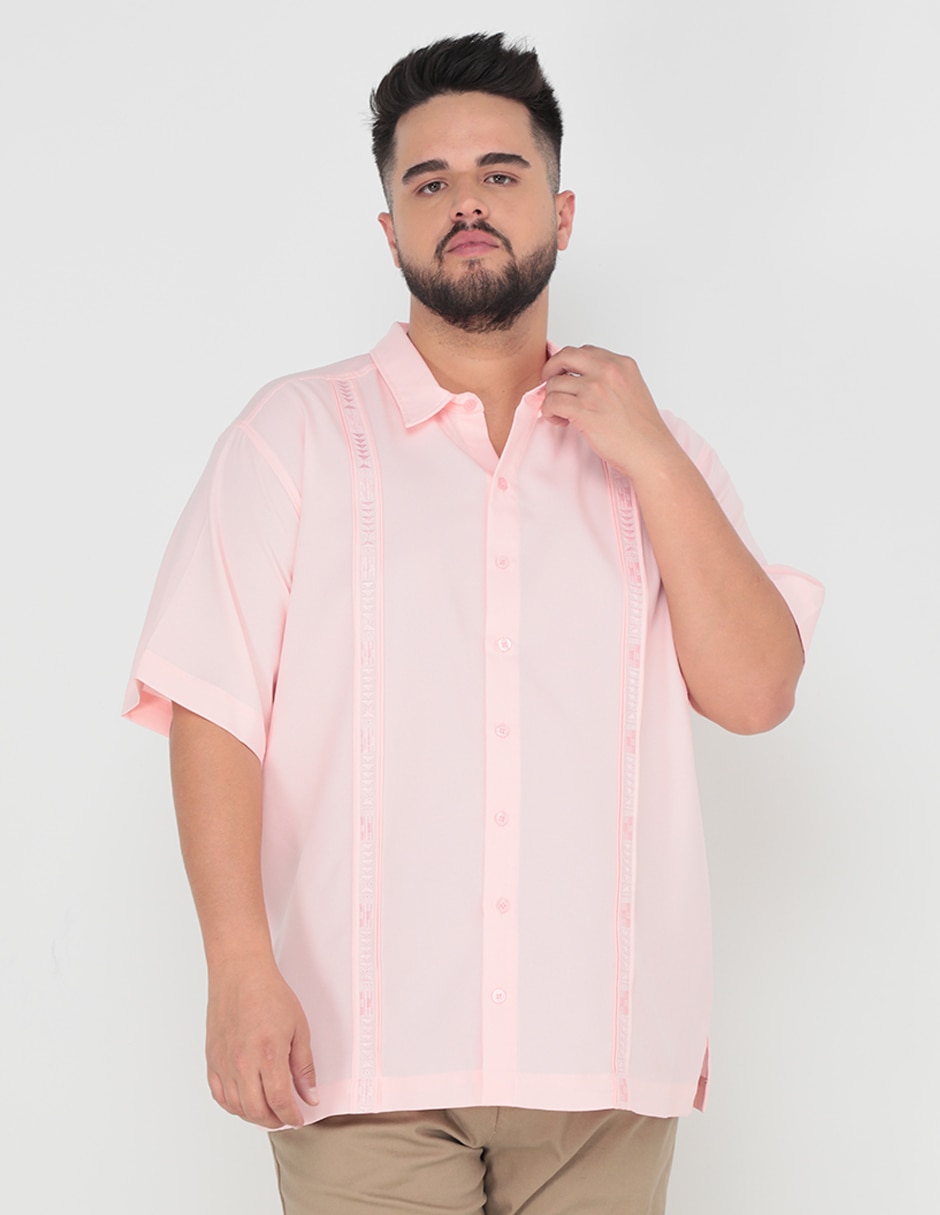 Guayabera manga corta para hombre 1