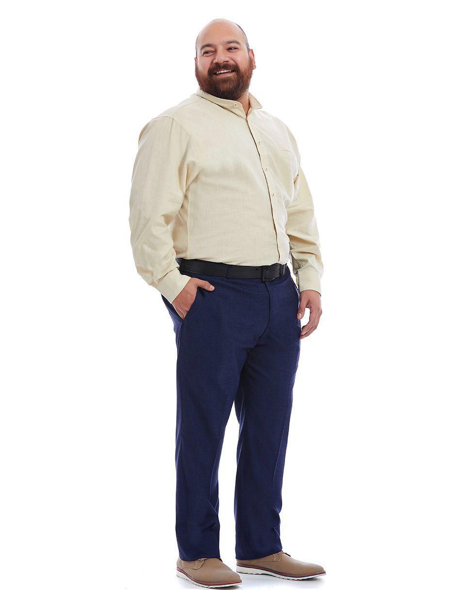 Camisa casual manga larga para hombre 3