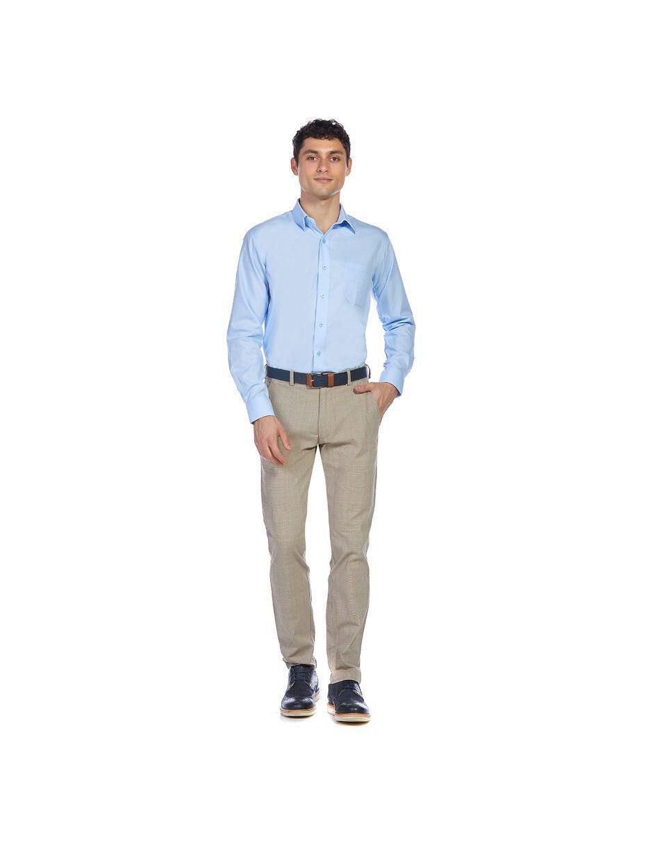 Camisa de vestir manga larga para hombre 4