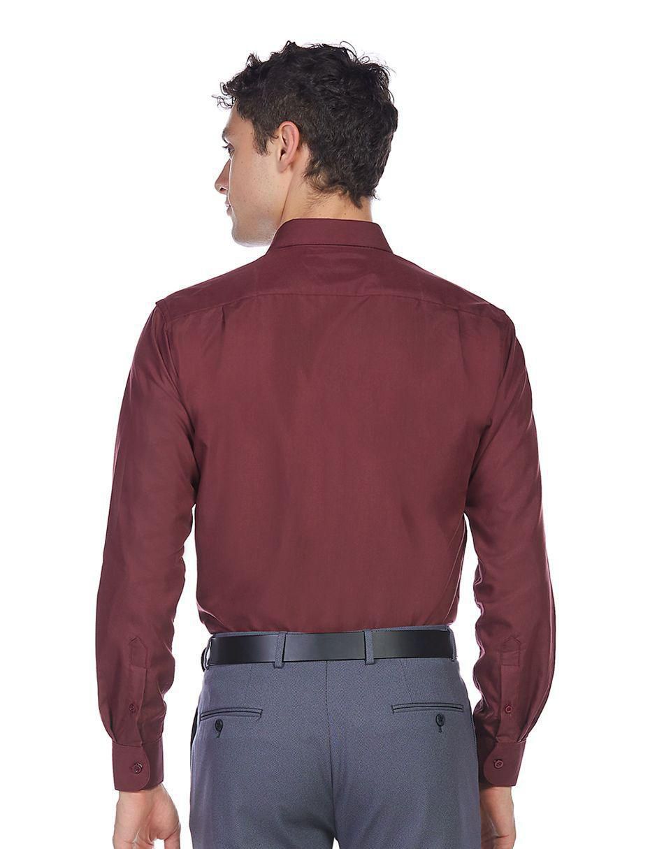 Camisa de vestir manga larga para hombre 4