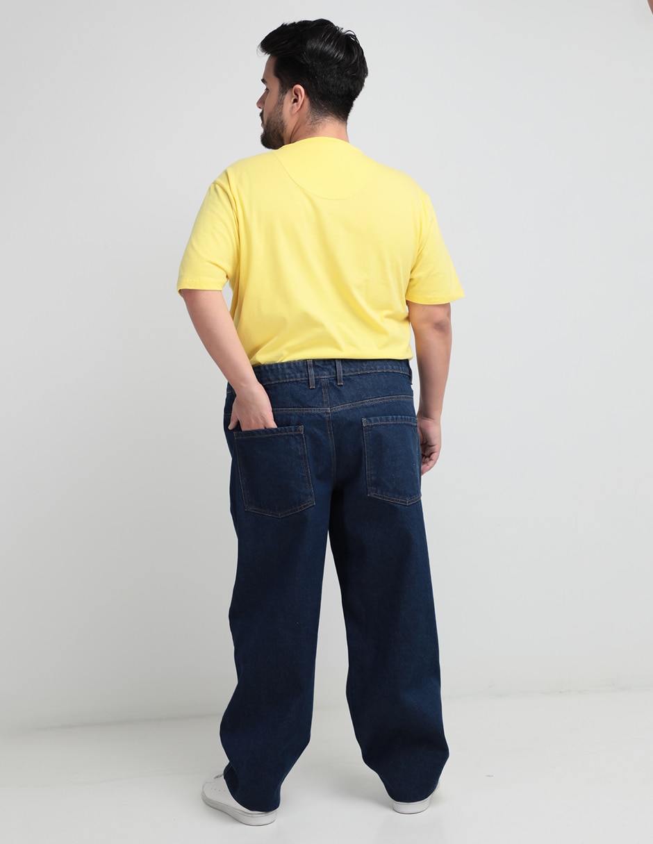 Jeans straight Regent Street lavado claro para hombre