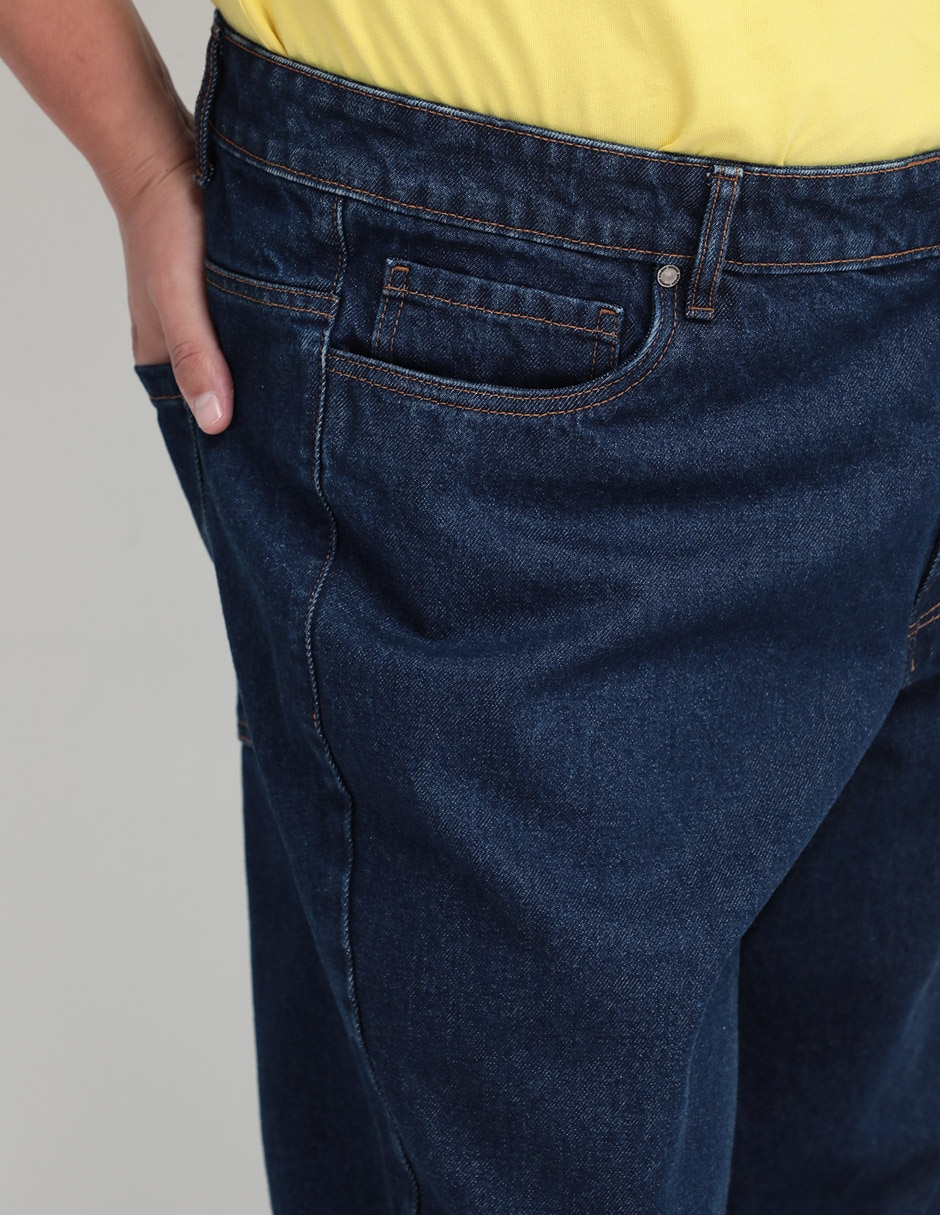 Jeans straight Regent Street lavado claro para hombre